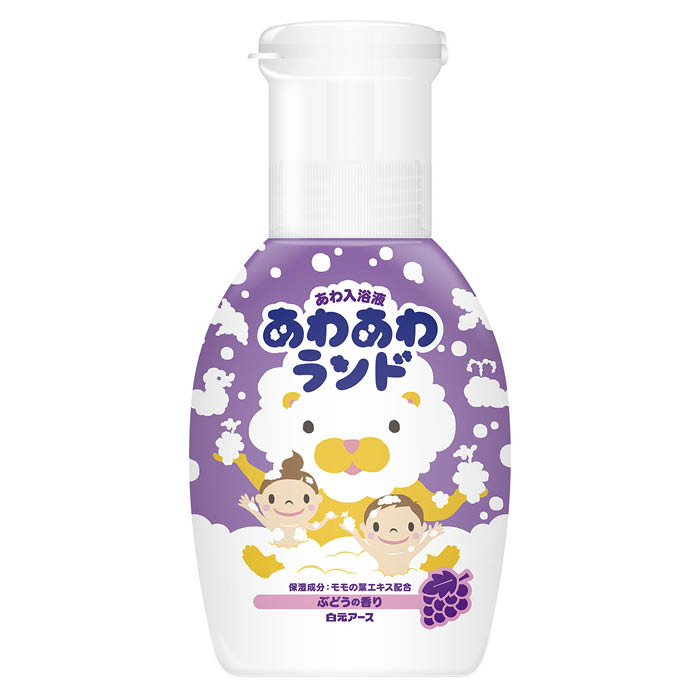 白元アース あわあわぶどう 300ml