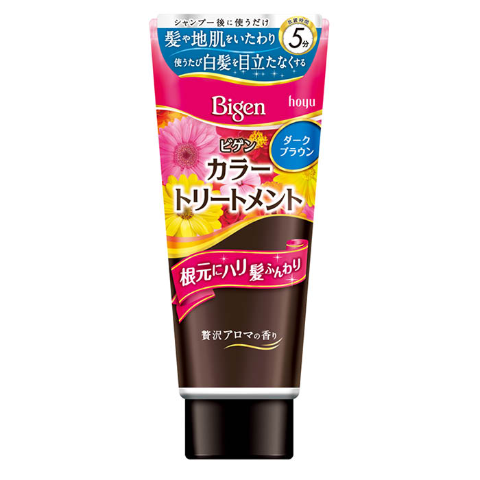 ホーユー ビゲンカラートリートメント ダークブラウン 180g