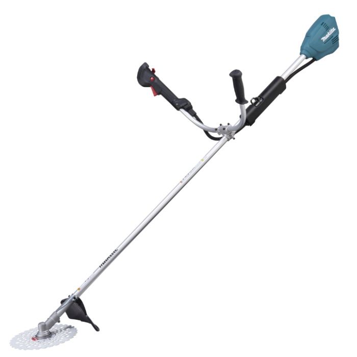 ※本体のみ/バッテリ・充電器別売[特長]：■レバーにより、手元を見ないで直感的に無段階速度調整■後端モータ配置のためエンジン式同様のバランス。体幹がブレず楽に振れる[おすすめ作業]：■一般家庭（庭草・芝）■一般緑地（グラウンド・公園・空き地）■農地畦畔（畦・畔）[主要機能]：■草刈刃φ（mm）：230 DCホワイトチップソー■回転数（min-1）[回転/分]：2,500ー6,000■本機寸法（mm）：長さ1,832×幅656×高さ467mm■質量（kg）（バッテリ含む）：3.7[標準付属品]：■チップソー（刈刃）・飛散防護カバー・刃物（刈刃）カバー・肩掛けバンド・保護メガネ・ボックスレンチ・六角棒スパナ4・アクセサリバッグ[1充電あたりの連続運転時間（目安）]：■最低回転数時：約2時間26分■最高回転数時：約48分