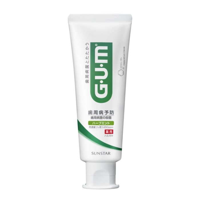 サンスター GUMデンタルペースト ハーブミント スタンディング 120g