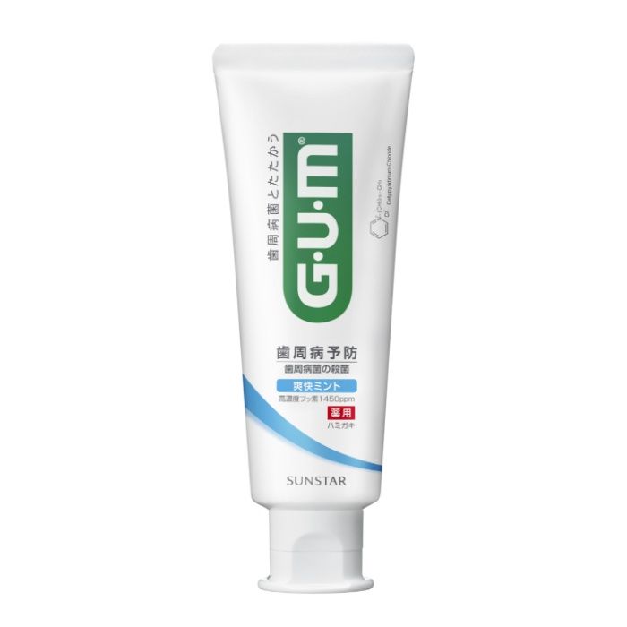 サンスター GUMデンタルペースト 爽快ミント スタンディング 120g
