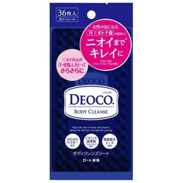 ロート製薬 DEOCO（デオコ） ボディクレンズシート 36枚