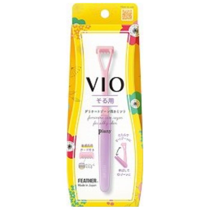 [特長]：■お肌に優しい肌当たり極小ヘッドでVIOゾーンをラクラク処理が出来る剃る用カミソリ。■肌への刺激が少なく、ヒリつきにくいセンシティブガードを採用。■細やかなガードの間隔でソフトな剃り心地を実現。■敏感な肌に考慮したクシがやさしい肌あたりをサポート。■幅2センチの小さいヘッドで狭いIゾーン、Oゾーンもラクに剃れる。■極小ヘッドは小回りも抜群で細かく形を整えるのにも最適。■折りたたみ式でV・Iゾーンは短い持ち手で、Oゾーンは伸ばして処理できる設計。■デリケートゾーンなのでガードの角を落とし肌あたりを滑らかにし、ガード間隔を狭くすることでソフトな剃り心地を実現。■軽量、手のひらサイズ、折りたたんで小さく持ち運べるポーチサイズ。