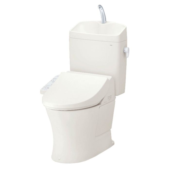 【仕様】：便器■床排水305-540mm■洗浄水量：大4.8L 小3.6L■防汚技術：セフィオンテクト■洗浄方式：トルネード洗浄■フチなし形状■サイドカバー■防露便器■防露タンク【仕様】：ウォシュレット■定格電源：AC100V 50/60Hz■定格消費電力：318W■瞬間式■脱臭機能付【仕様】棚付二連紙巻器■フロントワンタッチ■ワンハンドカット■紙切板ロック■ペーパー幅 105-114mm■芯あり対応