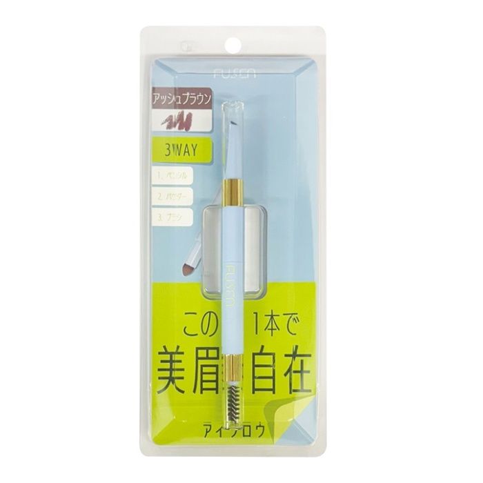 [特長]：■こだわりの三角芯で思い通りの眉に。■赤みをおさえたアッシュブラウンで、洗練された雰囲気に。■クールで大人っぽい印象の眉に整えたいときに最適。■寒色系メイクや、くすみカラーコーデにもマッチ。[成分]：■パウダージメチコン、シリカ、リンゴ酸ジイソステアリル、窒化ホウ素、ポリメタクリル酸メチル、ジメチコンクロスポリマー、（HDI／トリメチロールヘキシルラクトン）クロスポリマー、[+／-]マイカ、合成フルオロフロゴパイト、酸化スズ、酸化チタン、酸化鉄 [内容量]：■ペンシル：0.1g　パウダー：1g[注意事項]：■本来の用途以外には使用しないでください。