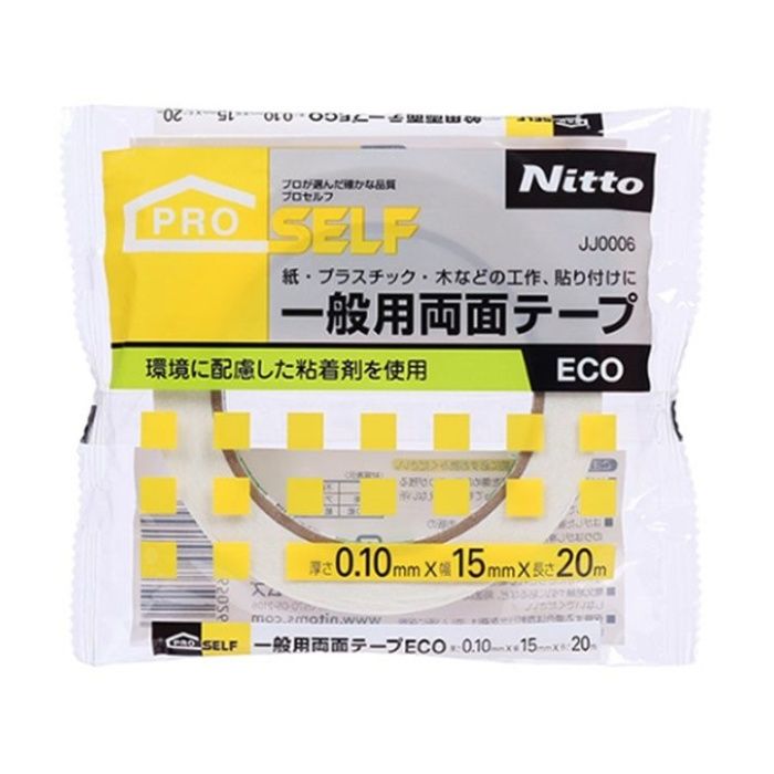 【仕様・規格】色：ホワイト幅（mm）：15長さ（m）：20厚さ（mm）：0.1粘着力（N/10mm）：5.1引張強度（N/10mm）：6.9材質基材：不織布粘着剤：アクリル系質量・質量単位77g生産国　中国