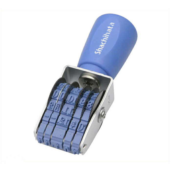 シヤチハタ 回転印 欧文日付4号　NFD-4M/H