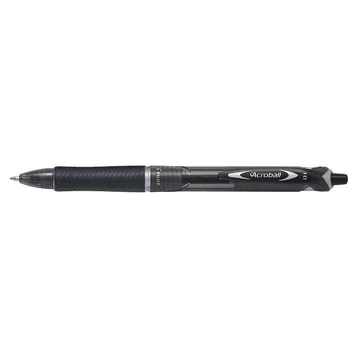 Rakuten - パイロットコーポレーション アクロボール150(1.0中字) BAB-15M-BB 黒
