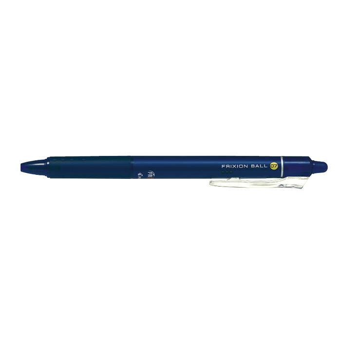 [特長]■ノック式のフリクションボールペンです[仕様]■サイズ（約）：最大径Φ11.1mm、全長146mm、ボール径0.7mm（細字）※フリクションは消せる筆記具です。証書類・宛名など消えてはいけないものには使用しないでください