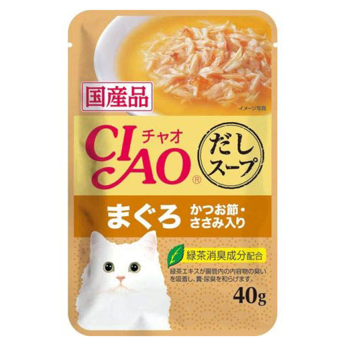 いなば CIAOだしスープまぐろかつお節 40g