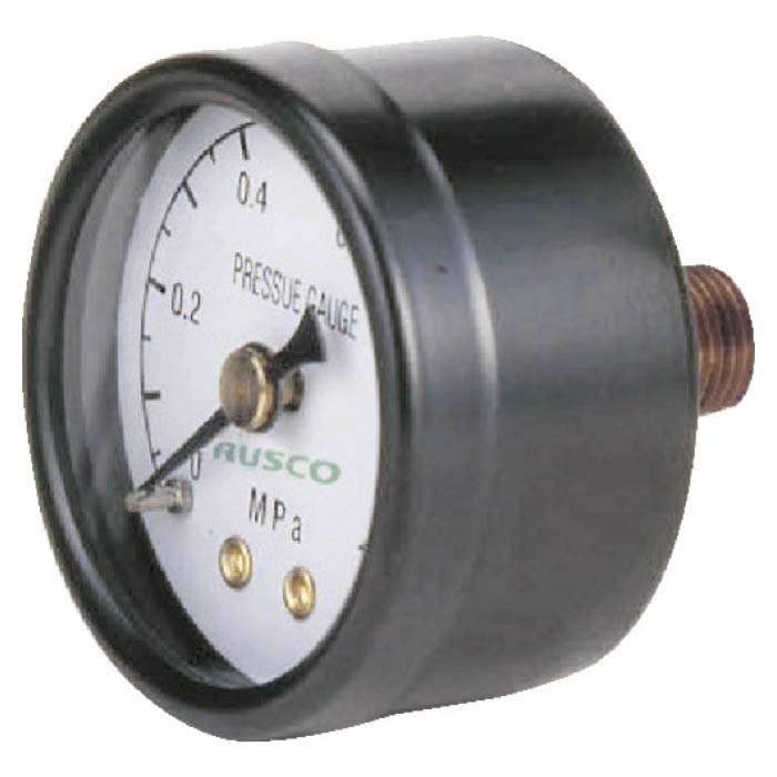 圧力計 表示板径Φ40 埋込型口径R1/8表示