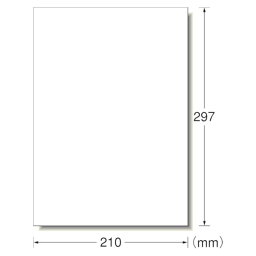 (T)3M(スリーエム) エーワン[[TM上]]　ラベルシール(プリンタ兼用)キレイにはがせるタイプ　1面100枚