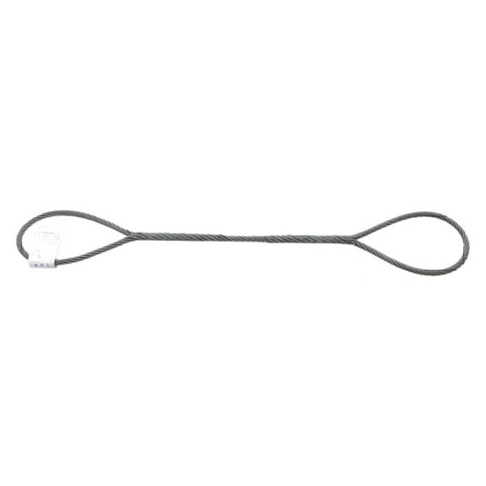 JIS玉掛ワイヤ%219条編込み 6×1m