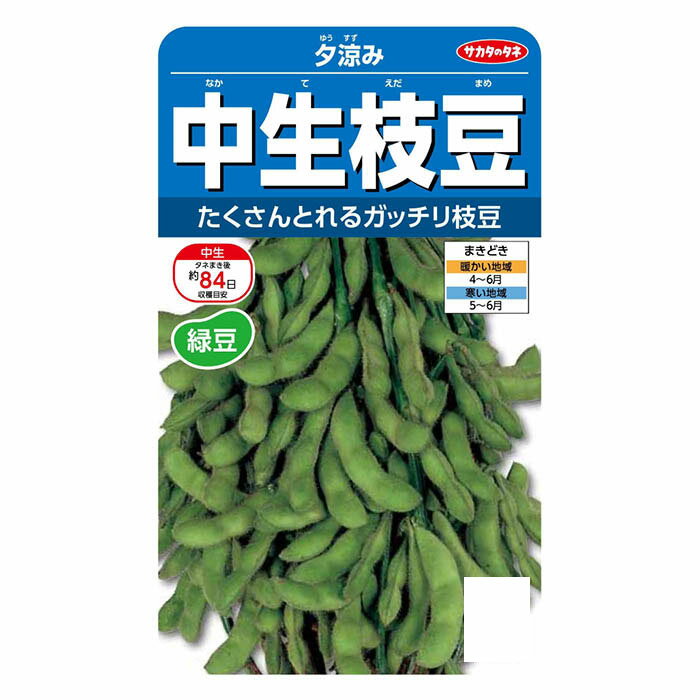 サカタのタネ 中生えだ豆 夕涼み