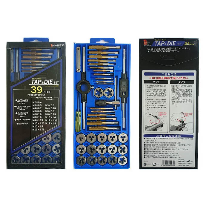 【エントリーでポイント10倍】IHELP IHチタンコートタップ&ダイスセット IH-TPS39【2025/12/4 20:00 - 2025/12/11 01...