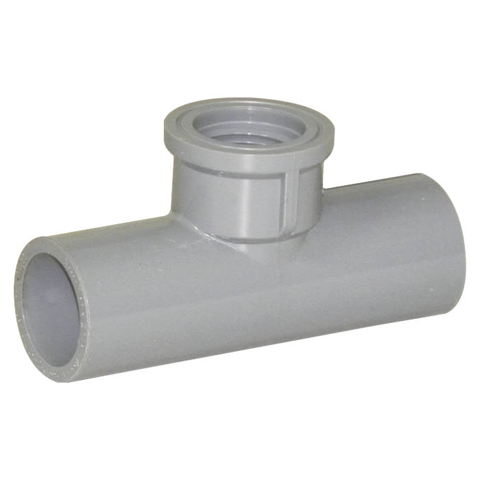 クボタケミックス 硬質ポリ塩化ビニル継手 TS給水栓用チーズ TS-WT20