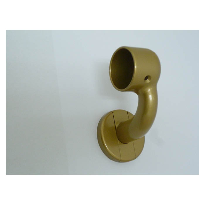 シロクマ C形ブラケット L止 35ミリ AG 右