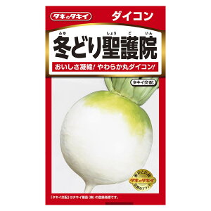 タキイ種苗 冬どり聖護院 ＜根菜の種＞