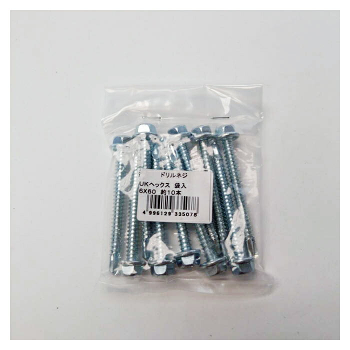 UKヘックス 袋入 6×60 10本
