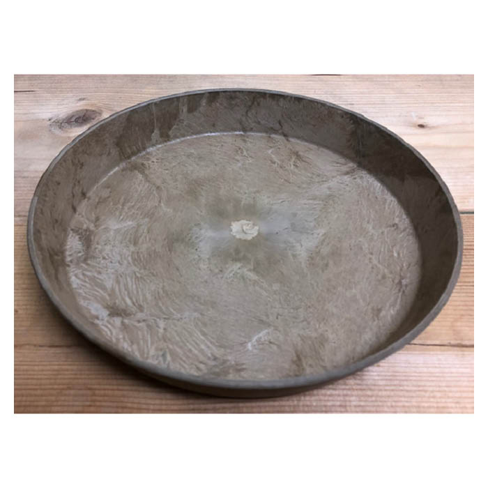 ラウンドソーサー ベージュ18CM