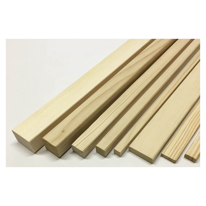 [仕様]：■材質：白松材■長さ：約600mm■厚み：約30mm■幅：約30mm[特長]：■白色ないし黄色を帯びた淡褐色で、加工しやすい材です。■表面は滑らかで音響性があります。■面取り材とは、角を削り丸みをつける加工を施した材のことです。[用途]：■建材から工作材と多種多様な所に使用いただけます。■いろいろなサイズ展開がございますので、ご希望に沿ったサイズの物がそろいやすいです。[注意事項]：■天然木を使用しておりますので、木目、色調は商品によって異なります。■直射日光、雨ざらし、高温多湿の場所で保管しないでください。■お使いのモニター画面の色調や解像度の関係により、現物と色合や質感が多少異なって見える場合がございます。