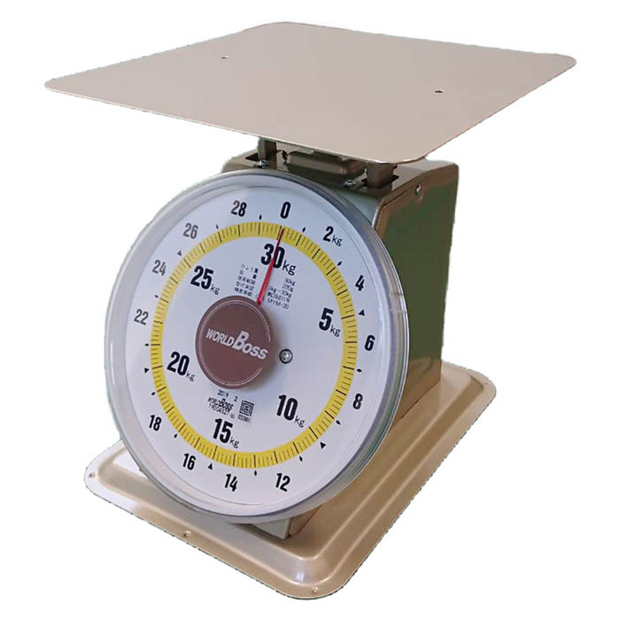 測定機器シリーズ 見やすい上皿自動秤 30kgMYM-30