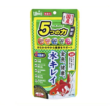 【エントリーでポイント10倍】キョーリン きんぎょのえさ5つの力　野菜 70g【2019/3/21 20時-3/26 1時59分】