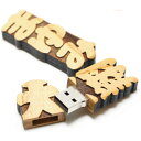 名入れ 名前入り ≪木製USBメモリ 4GB