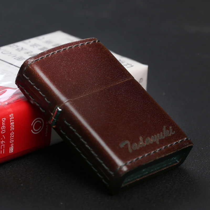 バレンタイン プレゼント ZIPPO ライター コードバン 革巻き 名入れ 【 革巻きZIPPO 】 プレゼント ギフト 誕生日プレゼント 記念日 人気 おしゃれ かっこいい 耐久性 本革 革 レザー ジッポー 名入り 名前入り 彼氏 夫 男性 送料無料 翌々営業日出荷