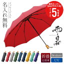 \ 11日01:59まで!クーポンで5%OFF / 2025 父の日 プレゼント 実用的 折りたたみ 傘 名入れ ギフト 【 雨日和 - amebiyori -...