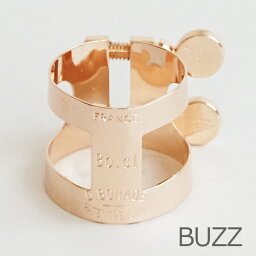 BUZZ B♭クラリネットリガチャー ピンクゴールド PGP