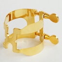 ハリソン バスクラリネットリガチャーグローバル復刻版 ゴールド GP