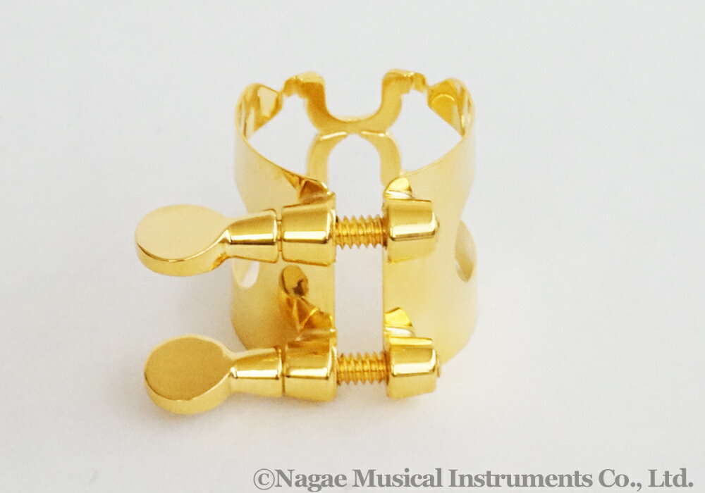 ハリソン アルトサックスリガチャーグローバル復刻版 ゴールド GP