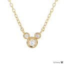 ディズニー ペンダント ネックレス ミッキー ダイヤモンド 18金 イエローゴールド ギフト ご褒美 記念日 誕生日 クリスマス(GPCDS20202) *ARカード付き(4)