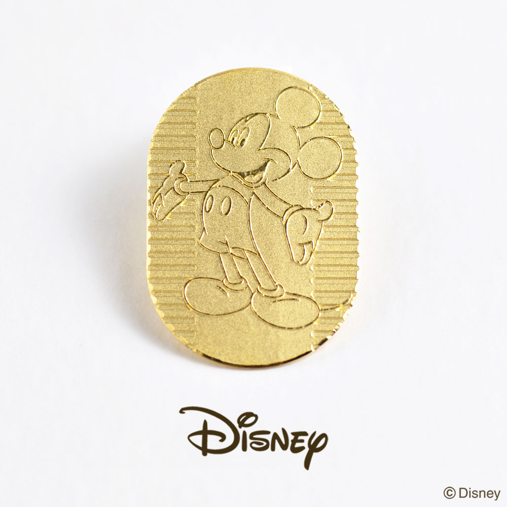ディズニー 小判 10g 純金 24金 K24 ミッキー お守り 家宝 資産 Disney ギフト プレゼント ARカード付き