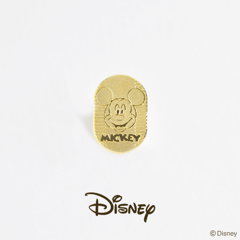 ディズニー 小判 3g 純金 24金 K24 ミッキー お守り 家宝 資産 Disney ギフト プレゼント ARカード付き