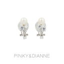 ピンキーアンドダイアン PINKY&DIANNE イヤリング シルバー キュービックジルコニア ホワイト ジュエリー パール verpd52243 クリスマス(4)