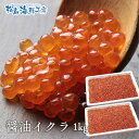 送料無料 北海道加工の特選イクラ いくら 500g×2パック...