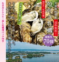 送料無料 松島産 産直　殻付き牡蠣　規格外　70個 （生食可能） 活出荷 牡蠣 カキ かき 貝　父の日 2