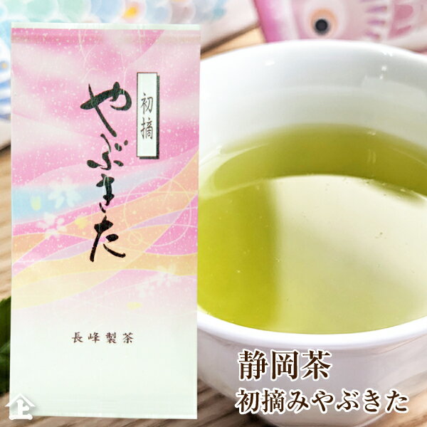 新茶入荷！ 静岡茶 静岡 2024年産 静岡茶 初摘やぶきた100g 初摘み やぶ北茶　お茶 煎茶 ポスト投函便送料無料