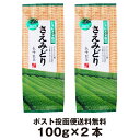 2023年度産 お茶好き家族のさえみどり100g×2本 鹿児島茶 緑茶 煎茶 ポスト投函便送料無料