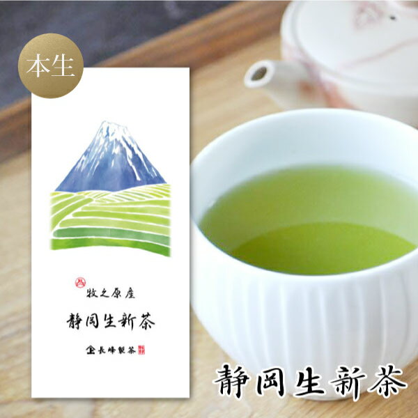 静岡茶 新茶入荷！ 2024年 新茶 ギフト 2024 静岡 一番茶 おすすめ 高級 静岡 生新茶100g お茶 静岡茶 煎茶 本生仕上げ 茶葉 緑茶 日本茶 お取り寄せ ポスト投函便送料無料