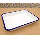 日本製 ホーロー バット 18枚取 サイズ:約205x270x30mm