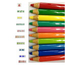（10本以上で定形外送料無料！）【日本製 】色鉛筆箸　（色えんぴつ）　22.5cm （1本）