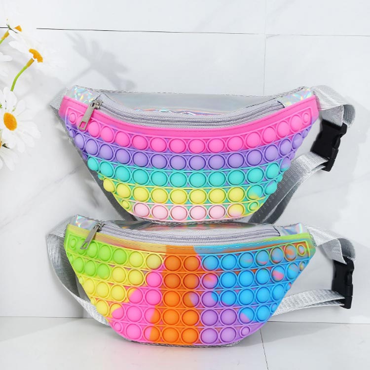 バッグ 子供 減圧おもちゃ ボディバッグ スクイーズ玩具 かばん プッシュポップ ボディーバッグ ショルダーバッグ 斜めがけ バブル感覚 知育玩具 減圧グッズ プレゼント バッグ シリコン キッズ 子ども 鞄 ストレス解消グッズ 軽量 かわいい 水洗い可能 大人 nagamori-10005876 バッグ angels サンプル画像3