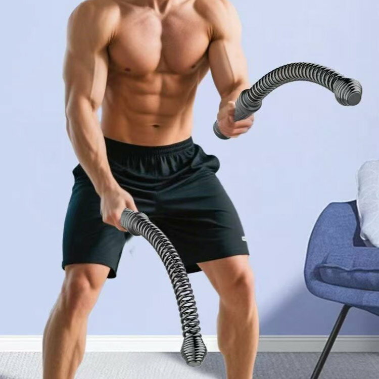 バトルロープ コードレスバトルロープ ブラック 携帯型 筋トレグッズ 自宅用 ロープレスバトルロープ 強力 高効率 有酸素運動 トレーニング 筋トレ ワークアウトロープ ポータブル フィットネス器具 全身トレーニング