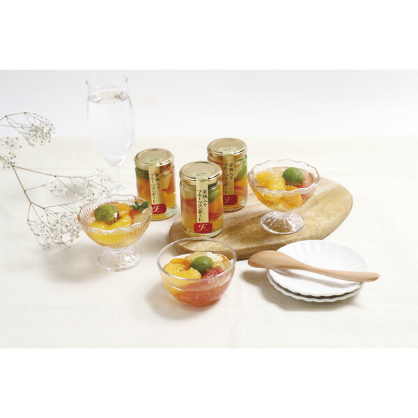 ふみこ農園・若桃入りフルーツコンポート FCM-6[2025お歳暮]