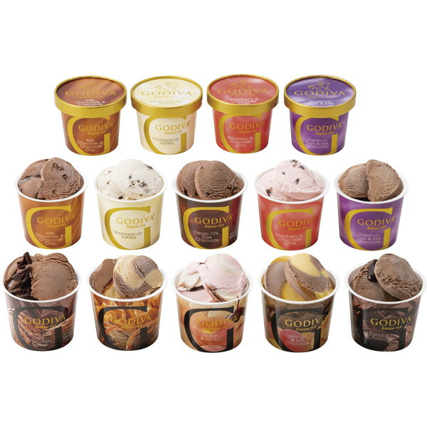 ゴディバ・アイス シーズナルコレクション GSC-80[2025お歳暮]