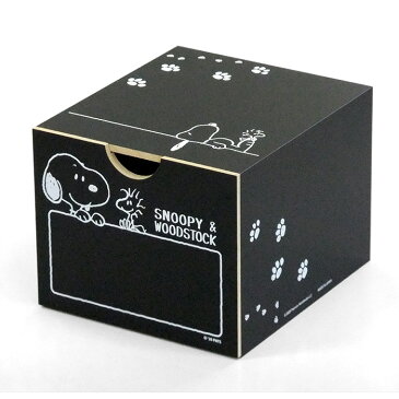 ★スヌーピー【SN 黒板引き出しボックス(SN&WS)】PEANUTS/ピーナッツ/ウッドストック/日本製/ブラックボード/木製品/収納箱/救急箱/裁縫箱/小物入れ/ソーイングボックス/メイクボックス/おしゃれ