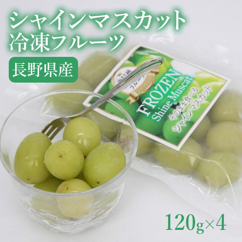 そのまま食べるシャインマスカット 120g×4個(沖縄・離島配送不可)